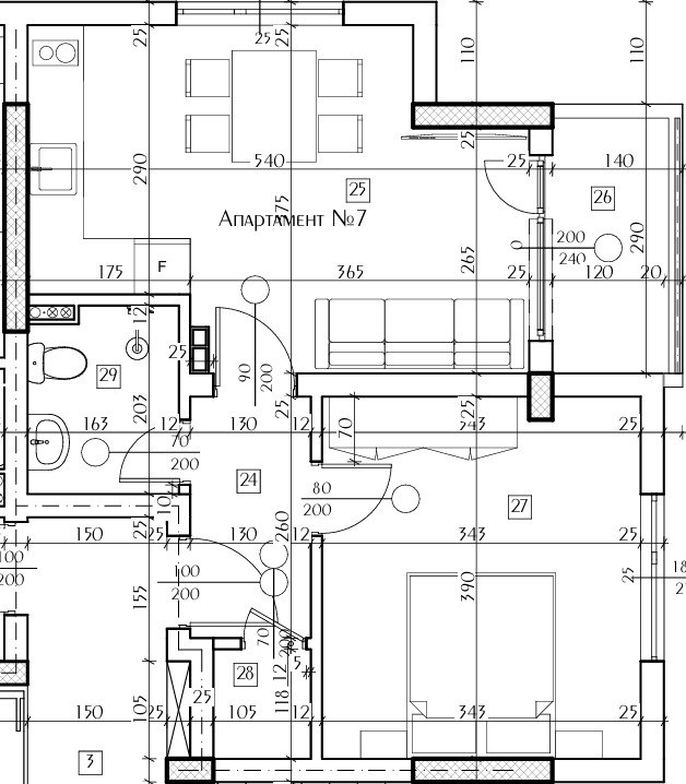 Продава 2-СТАЕН, гр. Благоевград, Освобождение, снимка 5 - Aпартаменти - 49120553