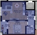 Продава  2-стаен град Пловдив , Беломорски , 68 кв.м | 95325006 - изображение [2]
