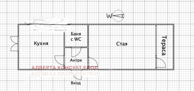 Til salg  1 soveværelse Sofia , Iztok , 55 kvm | 17907054 - billede [13]