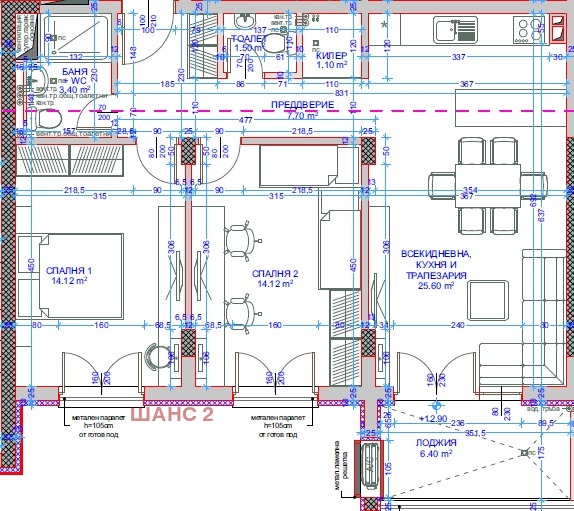 Продава 3-СТАЕН, гр. Варна, Аспарухово, снимка 4 - Апартаменти - 53870469