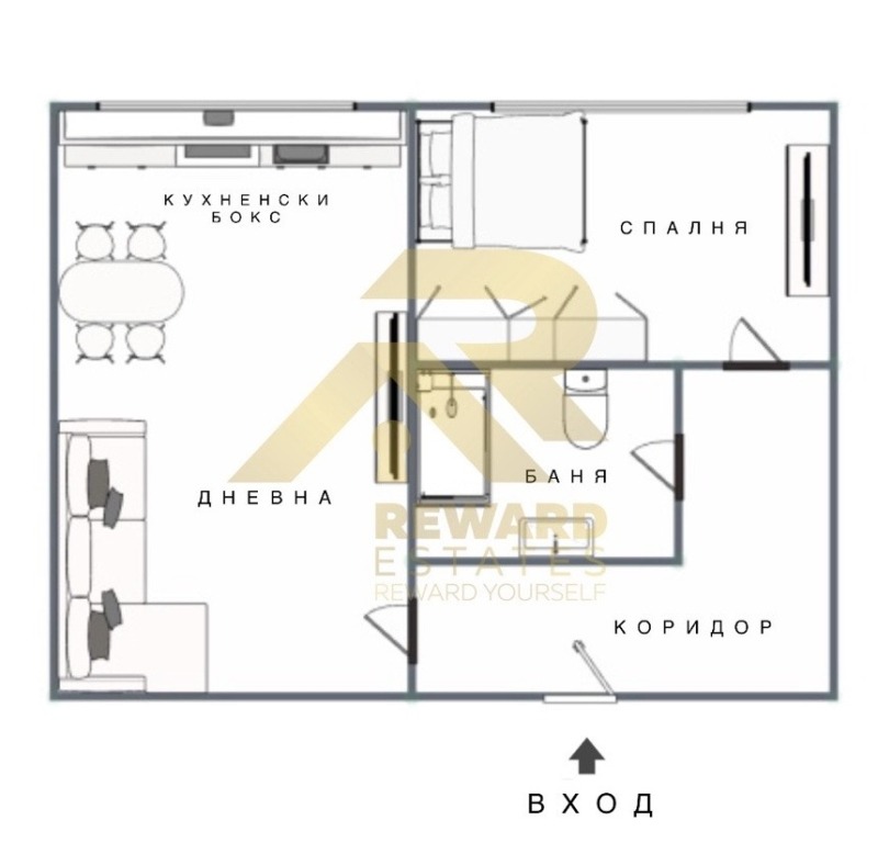 Продава 2-СТАЕН, гр. София, Фондови жилища, снимка 15 - Апартаменти - 52614848