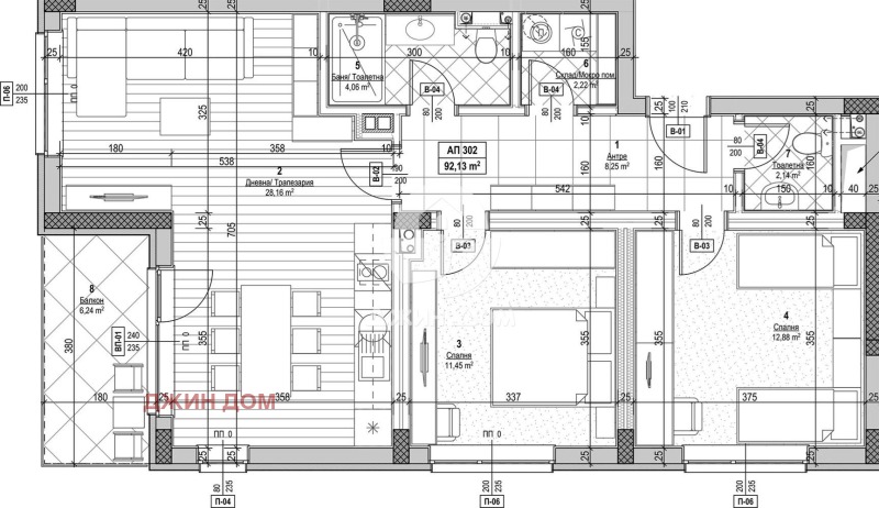 Satılık  2 yatak odası bölge Burgaz , Nesebar , 92 metrekare | 51537092 - görüntü [15]