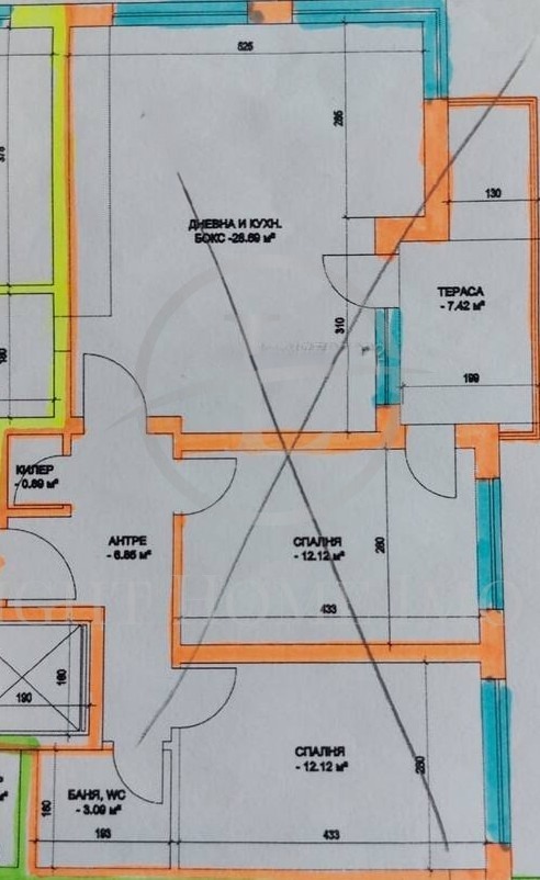 Продава 3-СТАЕН, гр. Пловдив, Кючук Париж, снимка 5 - Апартаменти - 53038990