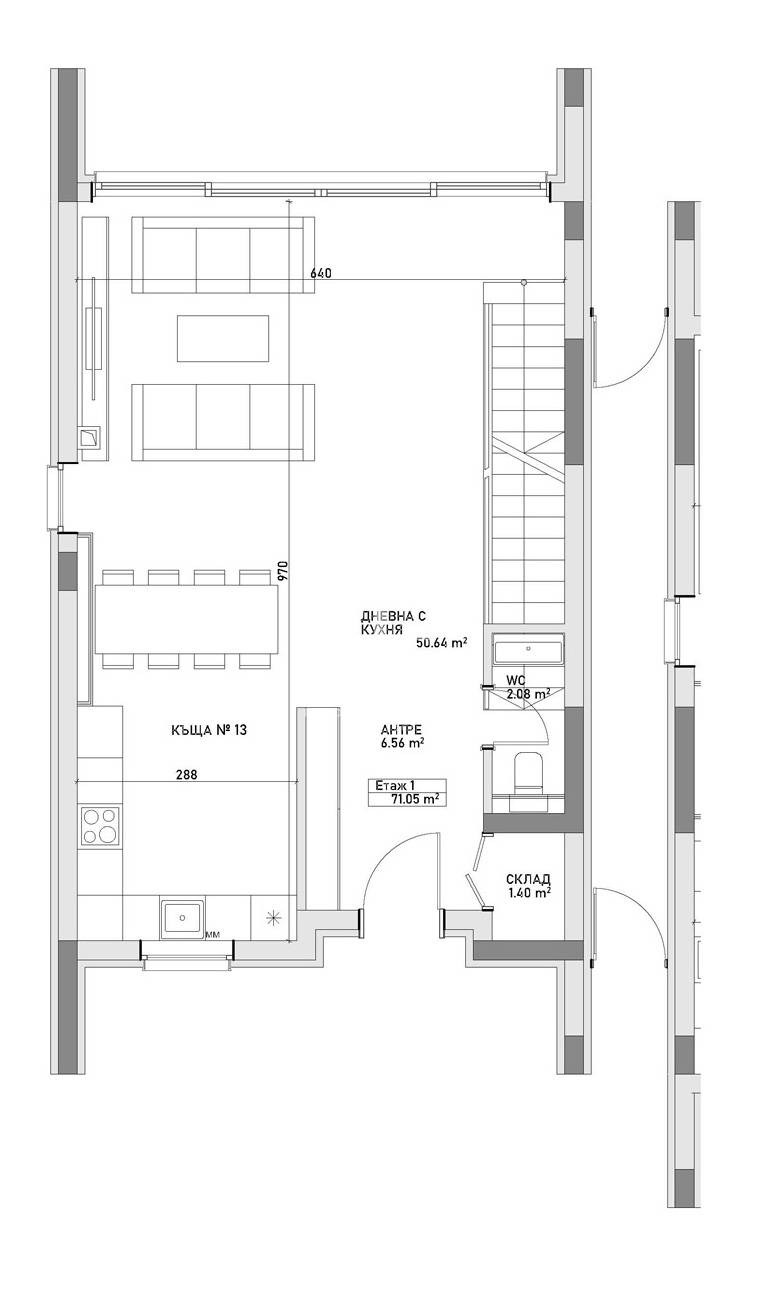 Продава КЪЩА, гр. София, с. Панчарево, снимка 3 - Къщи - 54035705
