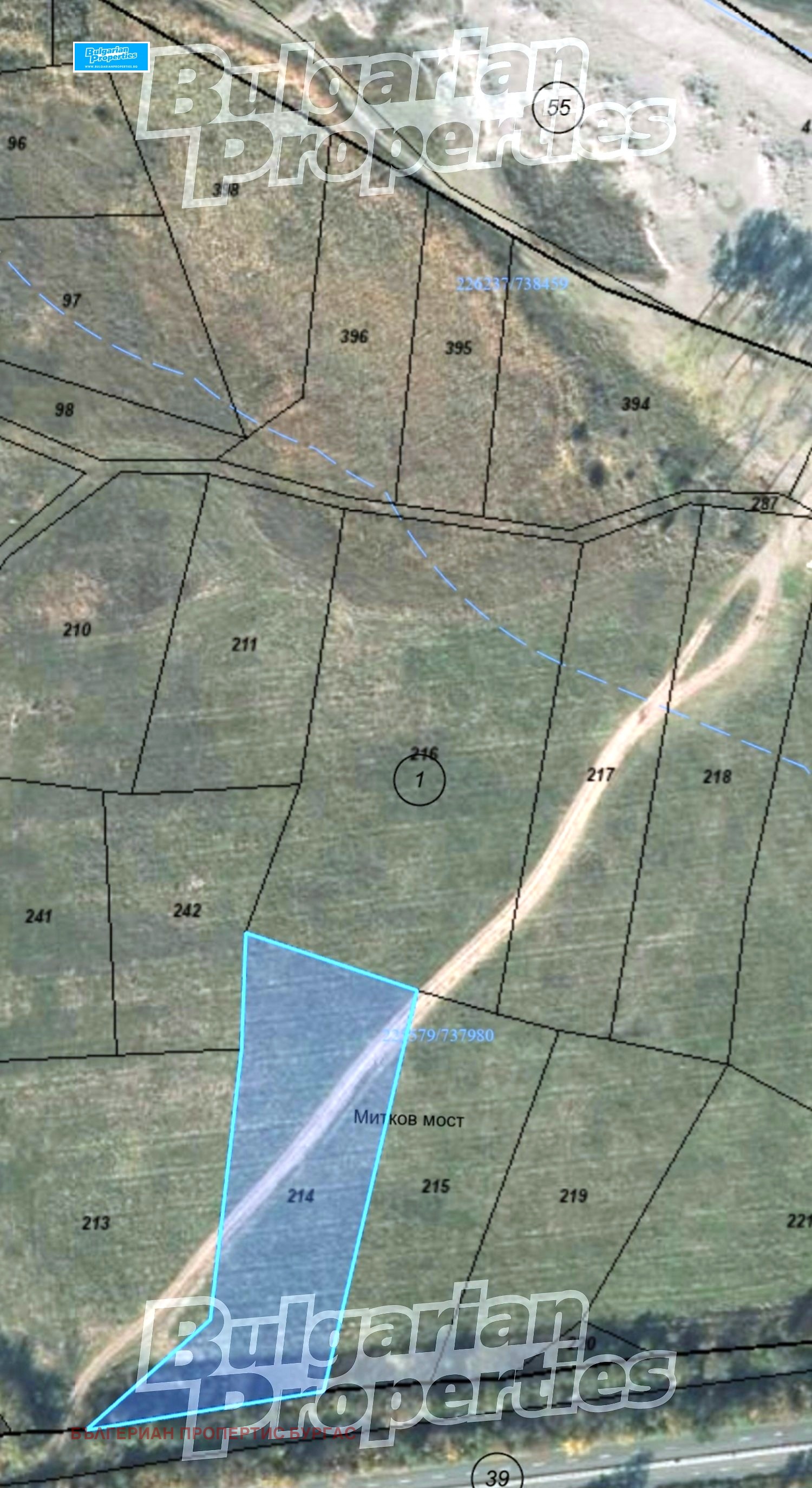 Продава ЗЕМЕДЕЛСКА ЗЕМЯ, гр. Черноморец, област Бургас, снимка 2 - Земеделска земя - 53613068