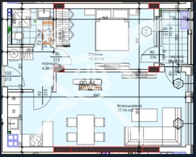 Продава 2-СТАЕН, гр. Пловдив, Тракия, снимка 1 - Aпартаменти - 47501944