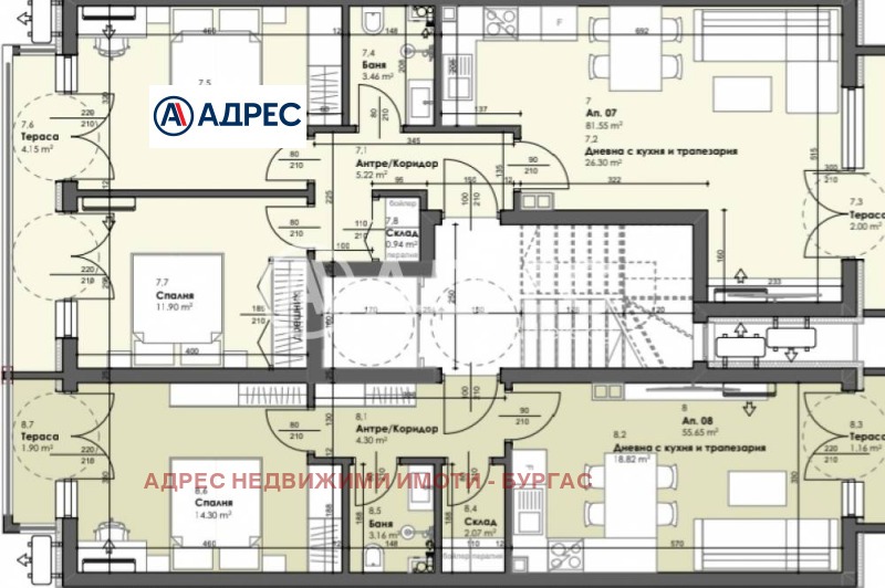 Продава  3-стаен град Бургас , Меден рудник - зона Б , 97 кв.м | 60404198 - изображение [2]