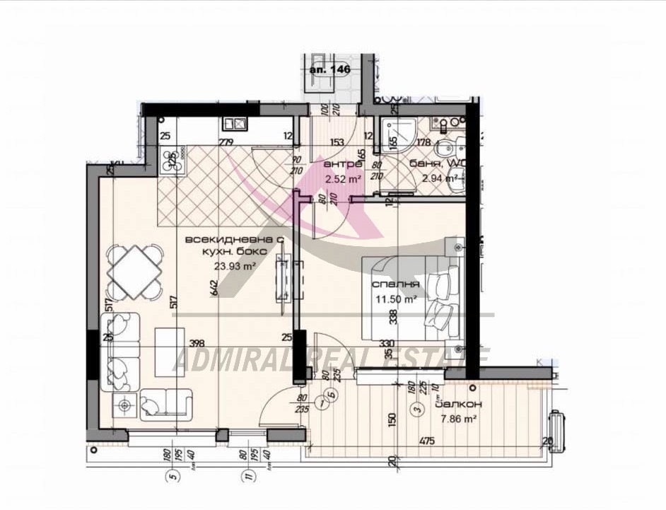 Продава 2-СТАЕН, гр. Варна, Младост 1, снимка 3 - Апартаменти - 54074788