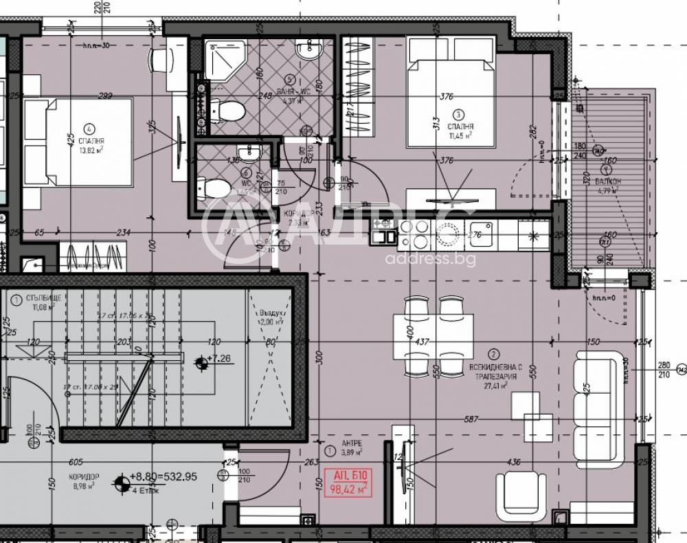 Продава 3-СТАЕН, гр. София, Левски В, снимка 4 - Апартаменти - 55736024