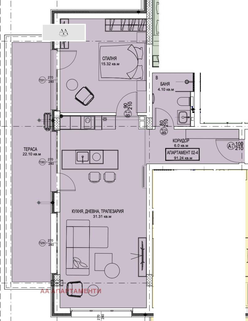 Te koop  1 slaapkamer regio Pazardzjik , Velingrad , 102 m² | 68708168 - afbeelding [3]