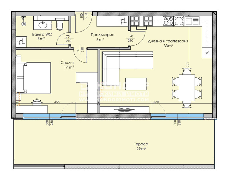 Продава  2-стаен град Пловдив , Кършияка , 116 кв.м | 90130056 - изображение [5]