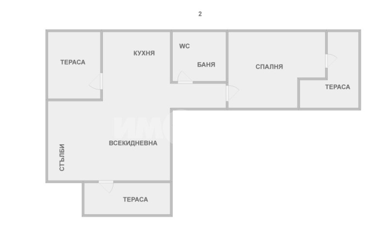 Продава 3-СТАЕН, гр. Варна, Аспарухово, снимка 6 - Aпартаменти - 48959643