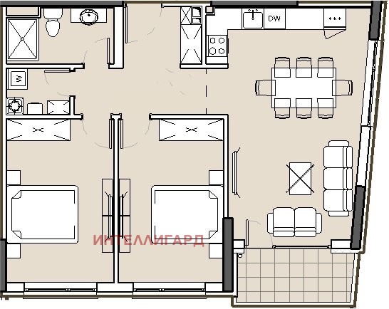 Продава 3-СТАЕН, гр. София, Карпузица, снимка 16 - Апартаменти - 53709399