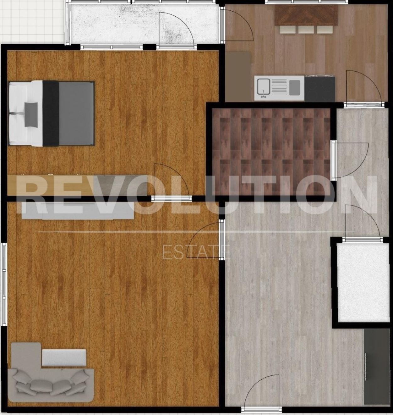 Продава 2-СТАЕН, гр. София, Сухата река, снимка 8 - Апартаменти - 53618010