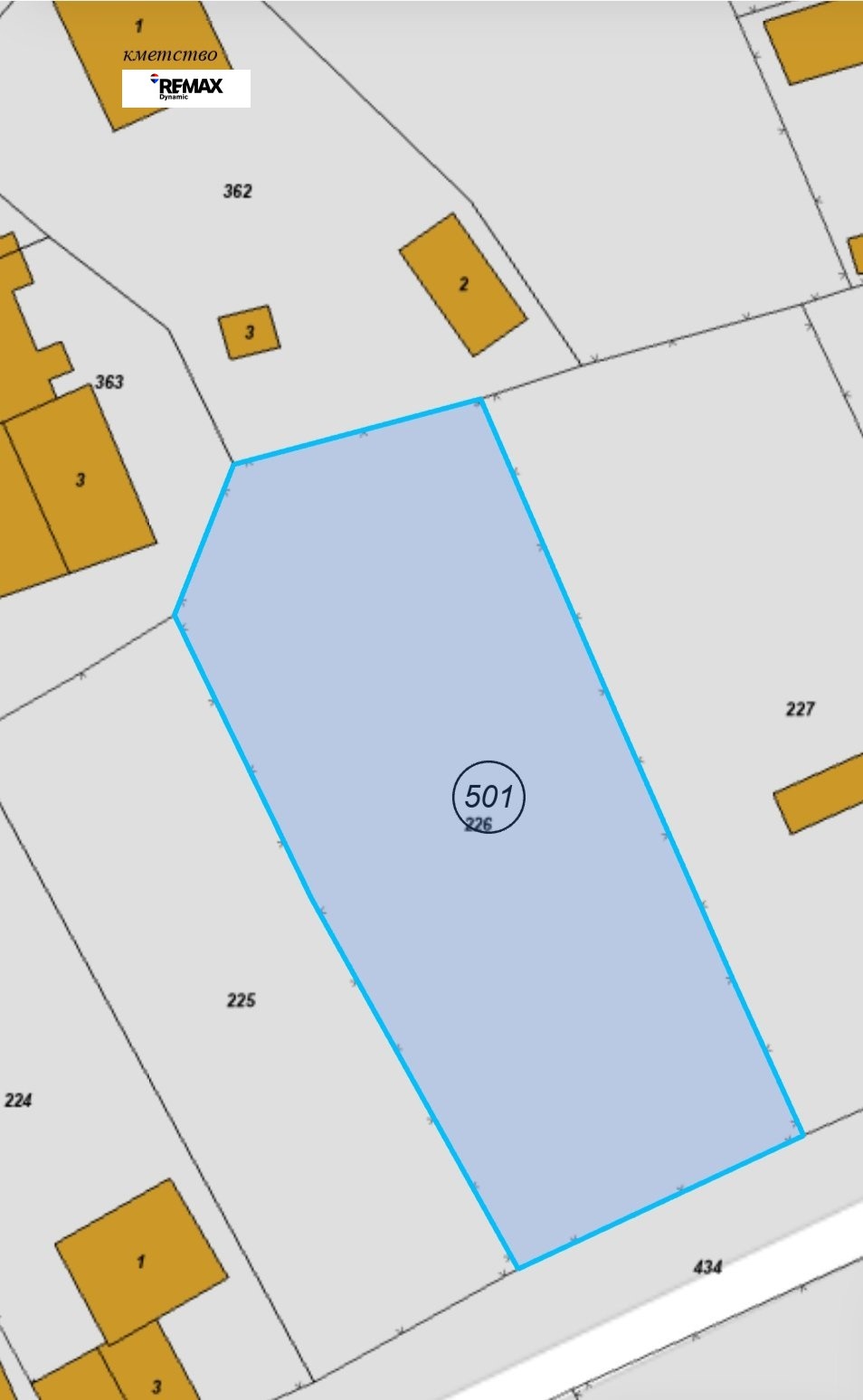 Продава ПАРЦЕЛ, с. Кръстина, област Бургас