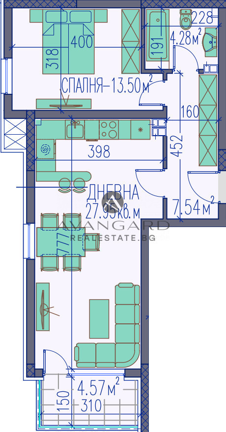 Продава 2-СТАЕН, гр. Пловдив, Център, снимка 7 - Апартаменти - 44763508