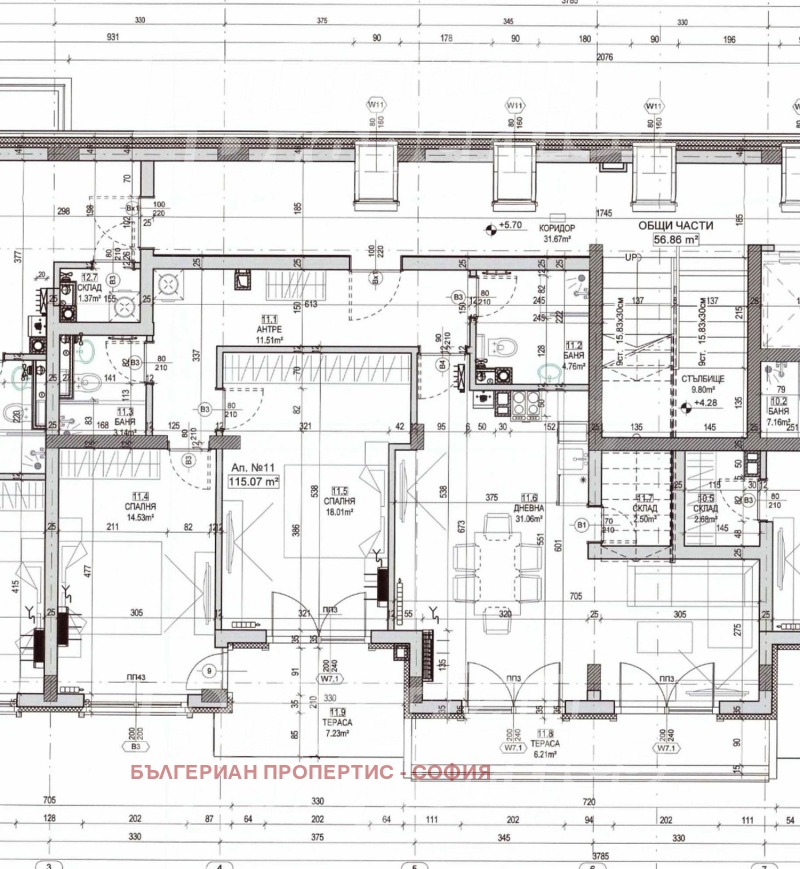 Продава 3-СТАЕН, гр. София, Кръстова вада, снимка 4 - Апартаменти - 53369143