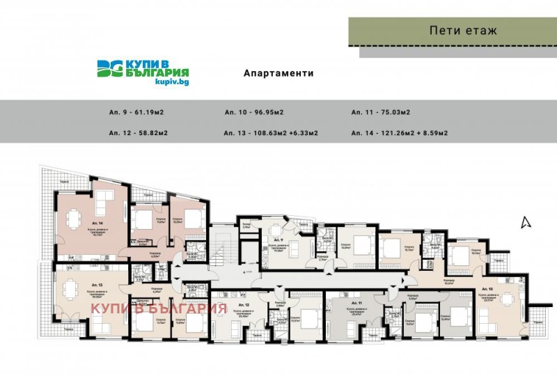 Продава 2-СТАЕН, гр. Варна, Левски 1, снимка 7 - Aпартаменти - 46901764