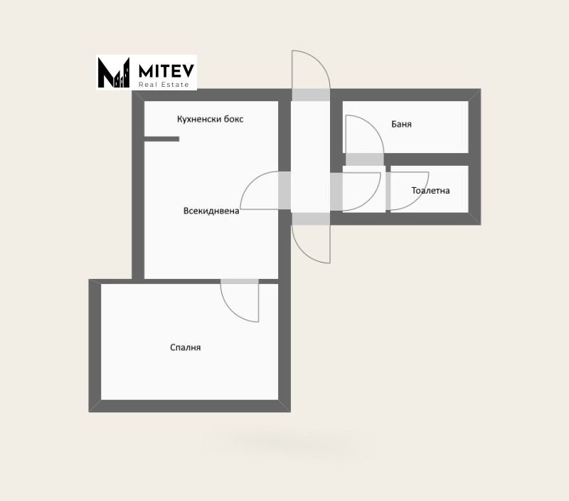 De vânzare  1 dormitor Plovdiv , Țentâr , 56 mp | 71607920 - imagine [4]