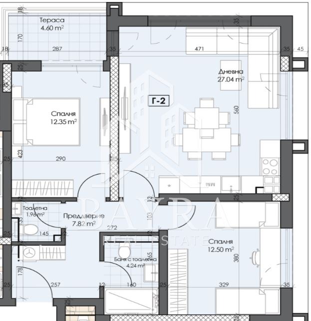 In vendita  2 camere da letto Plovdiv , Gagarin , 100 mq | 49709569 - Immagine [3]