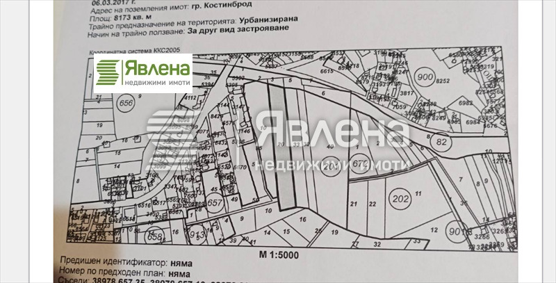 Продава ПАРЦЕЛ, гр. Костинброд, област София област, снимка 8 - Парцели - 52619158