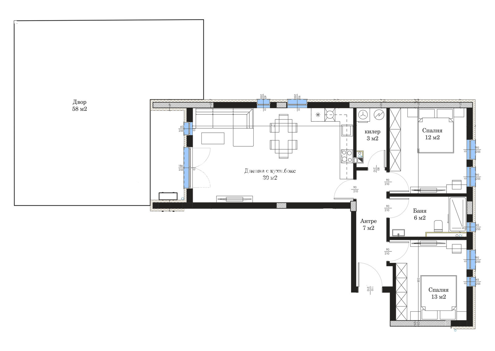 Продава 3-СТАЕН, гр. Пловдив, Христо Смирненски, снимка 2 - Апартаменти - 53646583