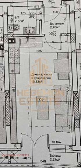 Продава 1-СТАЕН, гр. Варна, Изгрев, снимка 1 - Aпартаменти - 48130102