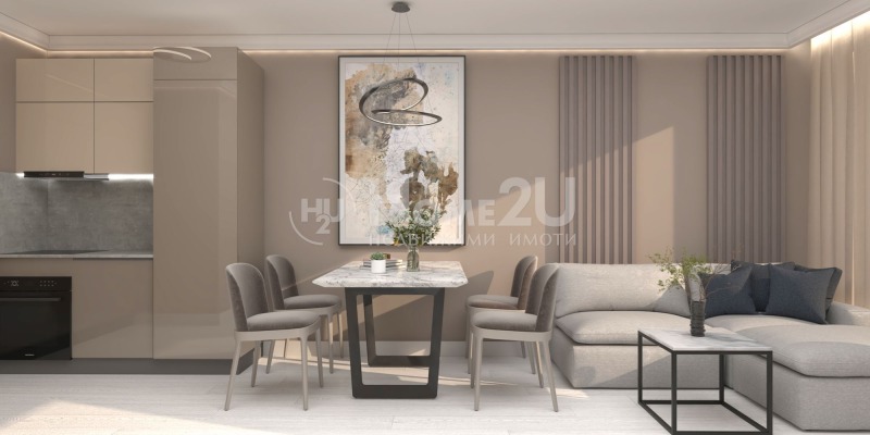Te koop  1 slaapkamer Plovdiv , Gagarin , 70 m² | 65609891 - afbeelding [4]