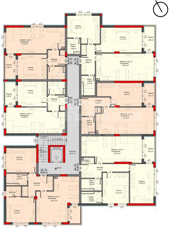 Продава 3-СТАЕН, гр. Варна, Аспарухово, снимка 5 - Апартаменти - 54038823