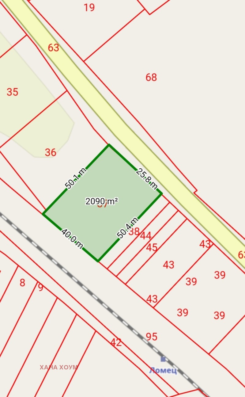 À vendre  Parcelle région Lovetch , Lomets , 2088 m² | 89537594 - image [5]