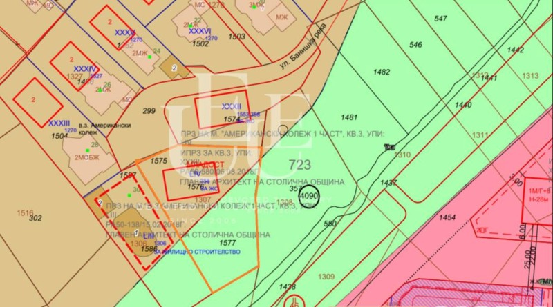 Продаја  Плот Софија , в.з.Американски колеж , 1457 м2 | 10278995 - слика [2]