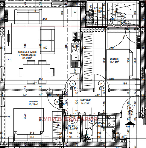 Zu verkaufen  2 Schlafzimmer Warna , Briz , 102 qm | 96204407 - Bild [16]