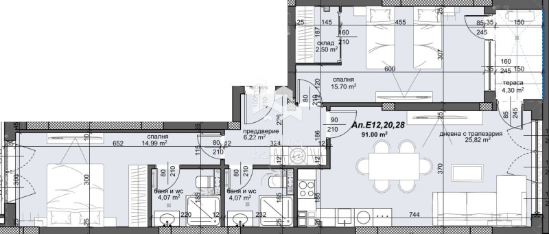Продава  3-стаен град Пловдив , Тракия , 108 кв.м | 16697766 - изображение [2]