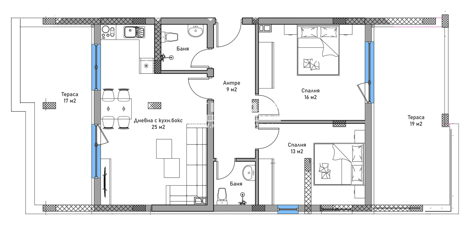 Продава 3-СТАЕН, гр. Пловдив, Кючук Париж, снимка 4 - Апартаменти - 52751321