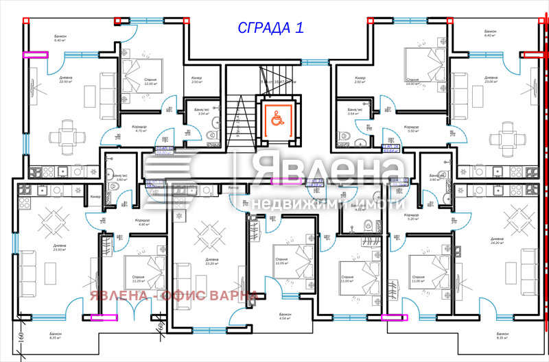 Продава  2-стаен град Варна , м-т Пчелина , 60 кв.м | 97886837 - изображение [2]