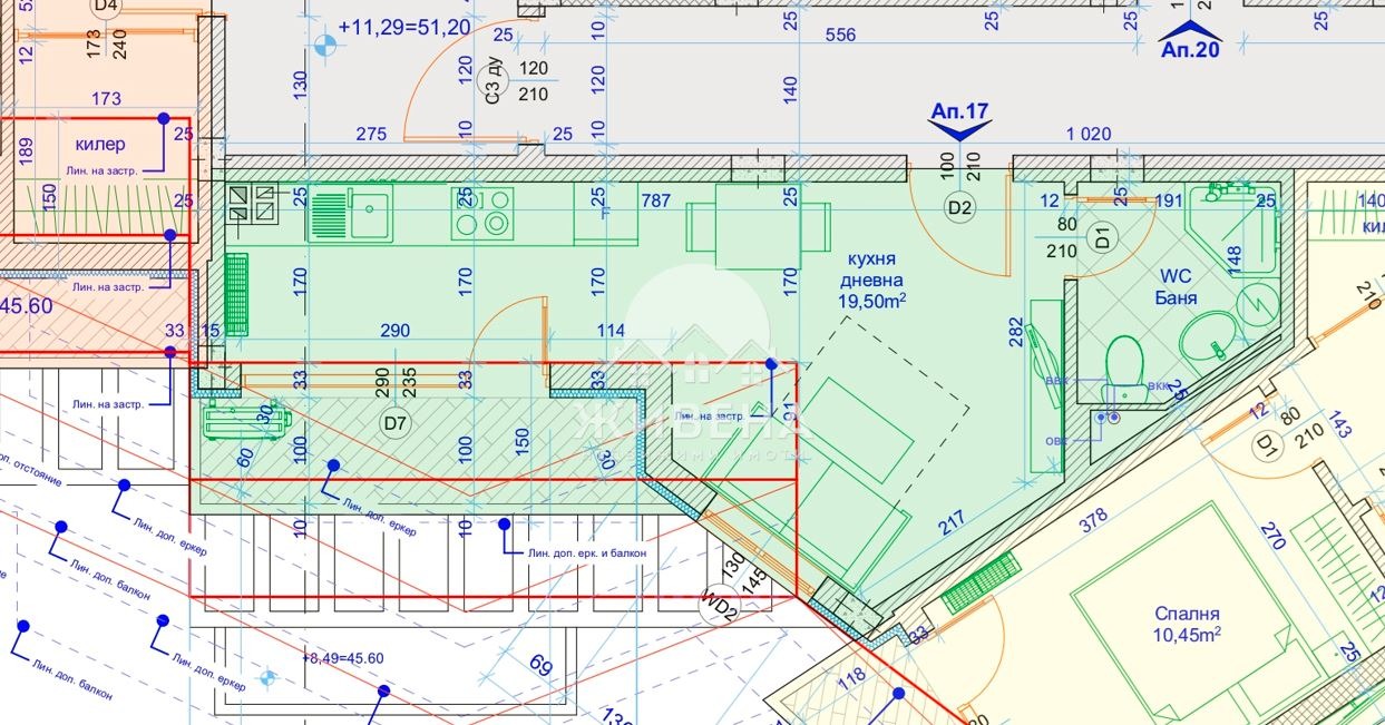 Продава 1-СТАЕН, гр. Варна, Лятно кино Тракия, снимка 6 - Апартаменти - 52473678