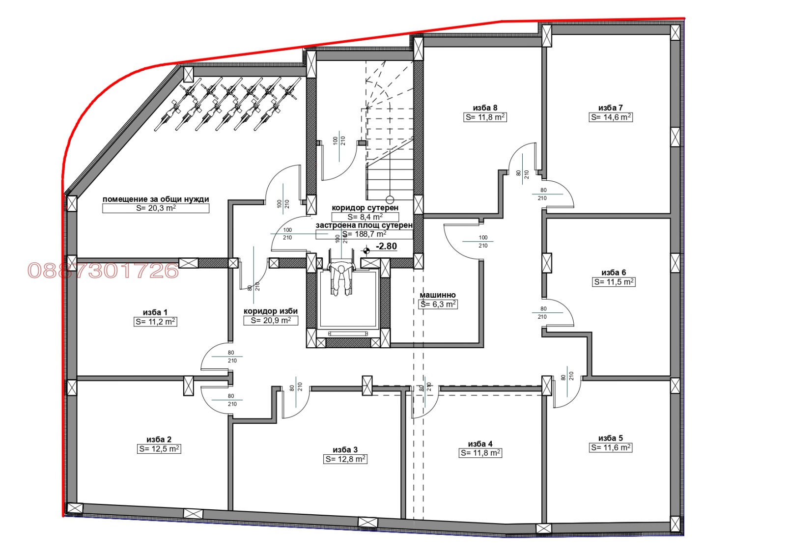 Продава 3-СТАЕН, гр. Русе, Централен южен район, снимка 3 - Апартаменти - 53855010