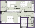 Продава  2-стаен град София , Овча купел 2 , 70 кв.м | 76025778 - изображение [2]