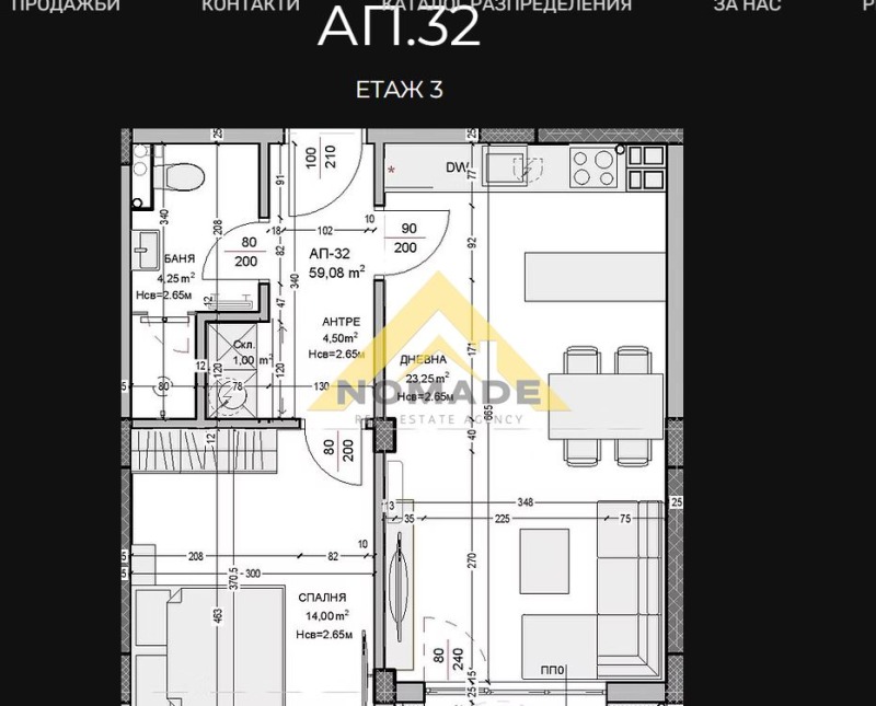 Продава 2-СТАЕН, гр. Пловдив, Остромила, снимка 5 - Aпартаменти - 49587176