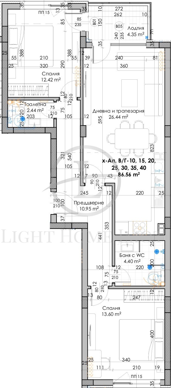 Продава 3-СТАЕН, гр. Пловдив, Кючук Париж, снимка 3 - Aпартаменти - 47510061