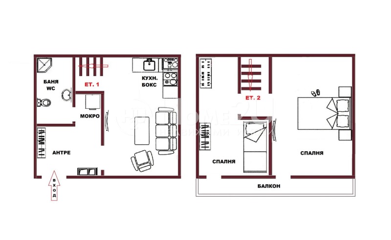 Продава  3-стаен град София , Център , 66 кв.м | 44840492 - изображение [2]