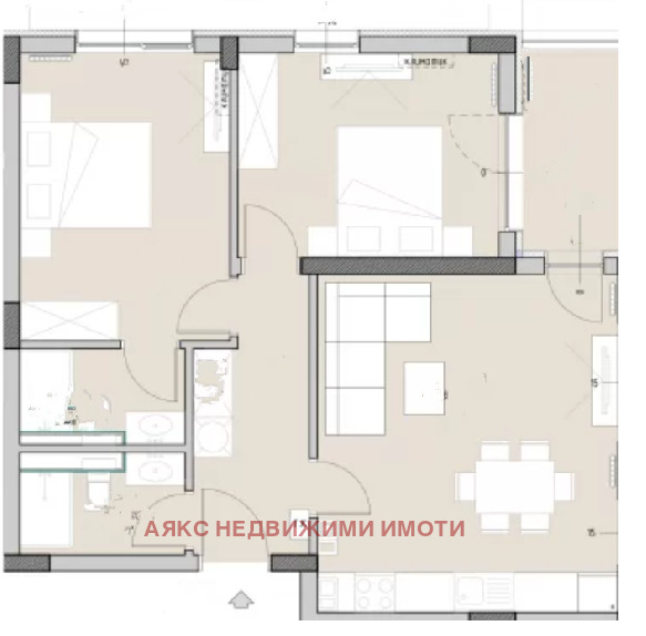 Продава 3-СТАЕН, гр. София, Малинова долина, снимка 1 - Aпартаменти - 49220133