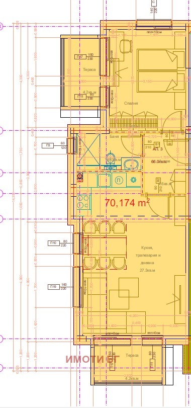 Продава 2-СТАЕН, гр. София, гр. Банкя, снимка 6 - Апартаменти - 53898706