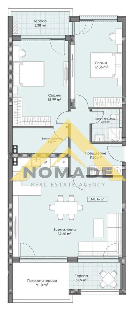 Продава 3-СТАЕН, гр. Пловдив, Остромила, снимка 5 - Aпартаменти - 45211778