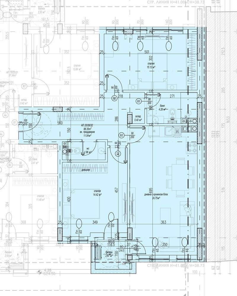 Продава 3-СТАЕН, гр. София, Младост 4, снимка 5 - Апартаменти - 53160621