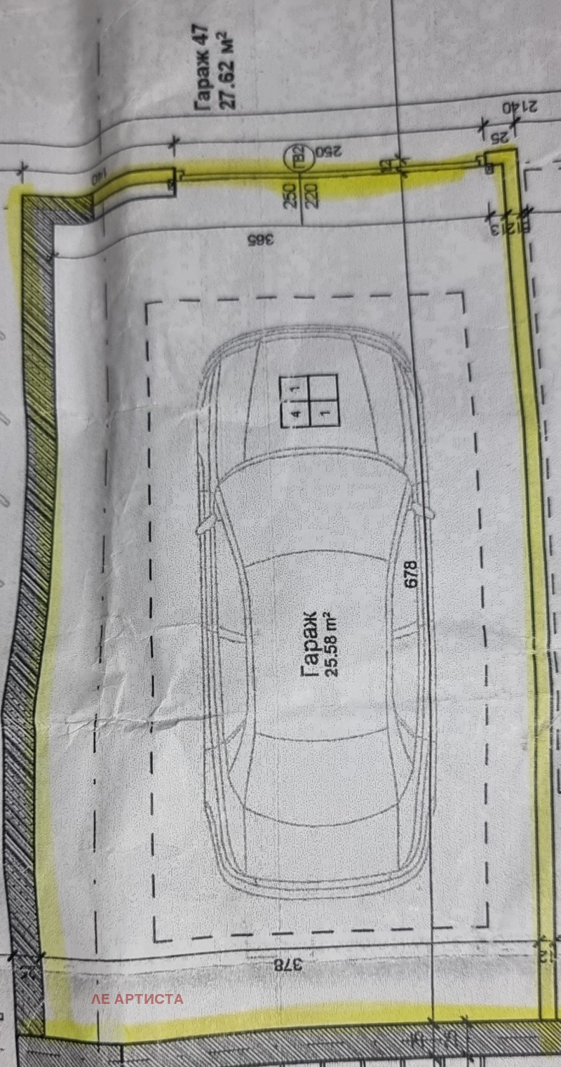 Продава  Гараж град София , Малинова долина , 26 кв.м | 14619128 - изображение [2]