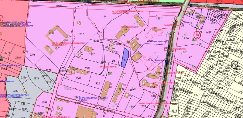 À vendre  Parcelle Sofia , Kazitchene , 855 m² | 89172970 - image [2]