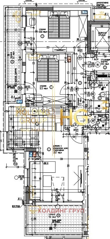 Myytävänä  2 makuuhuonetta Varna , Briz , 117 neliömetriä | 13295394 - kuva [6]