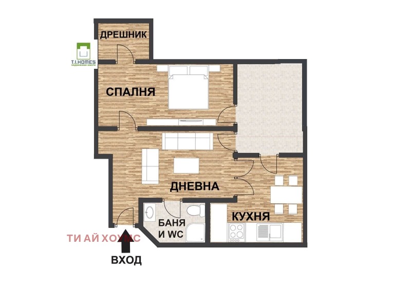 Продава 3-СТАЕН, гр. София, Малинова долина, снимка 15 - Апартаменти - 52474120
