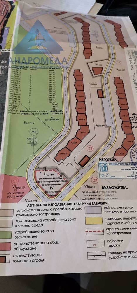 Eladó  Cselekmény Pleven , Druzsba 4 , 864 négyzetméter | 58182167 - kép [3]